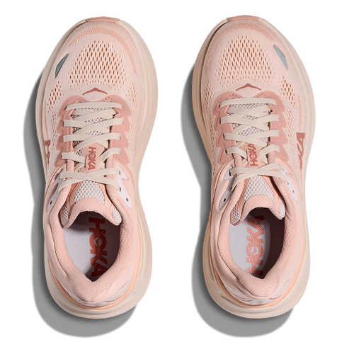 Hoka Bondi 9 Rose Latte - Rose Cream