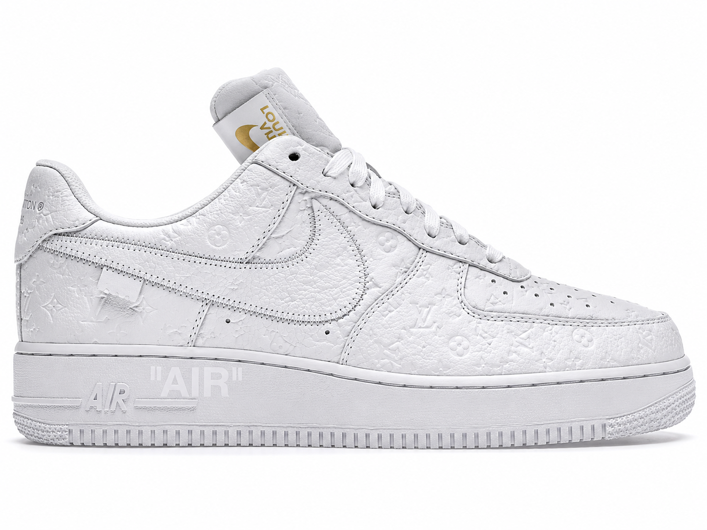 Louis Vuitton Nike Air Force 1 Low By Virgil Abloh White (Q 1:1)
