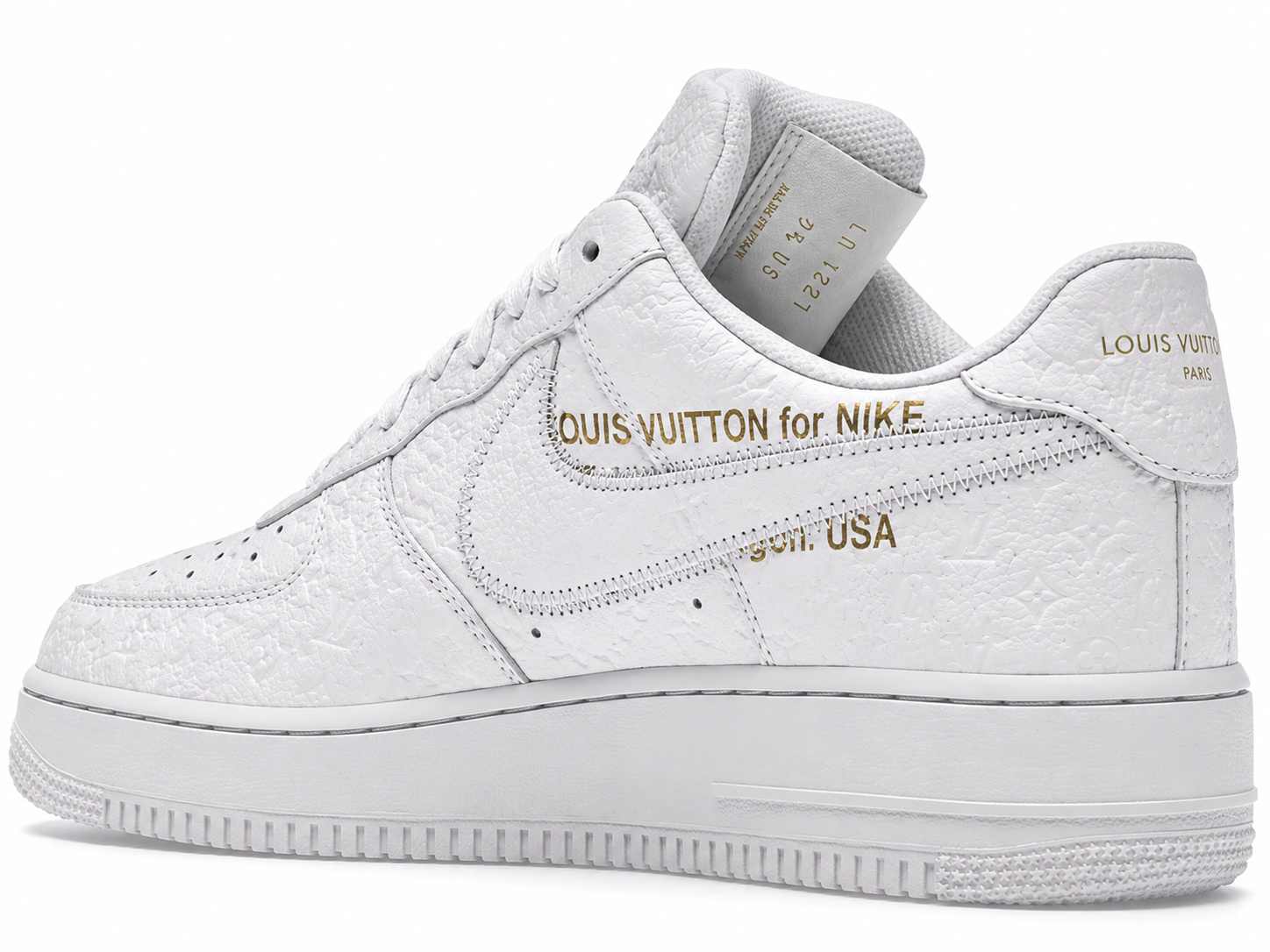 Louis Vuitton Nike Air Force 1 Low By Virgil Abloh White (Q 1:1)