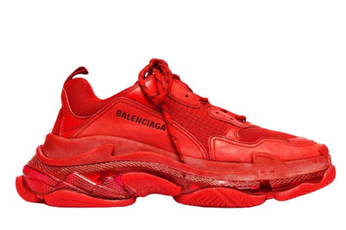 Balenciaga Triple S Red Clear Sole
