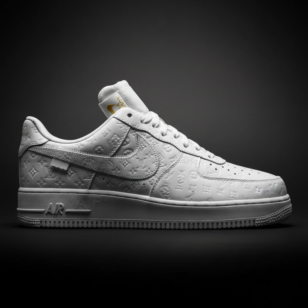 Louis Vuitton Nike Air Force 1 Low By Virgil Abloh White (Q 1:1)