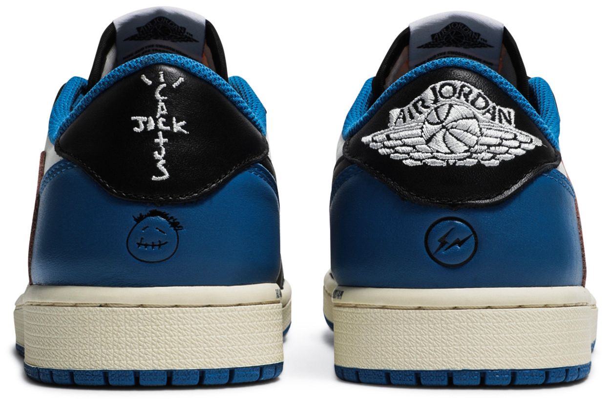 AJ 1 Low fragment design x Travis Scott (Q 1:1)