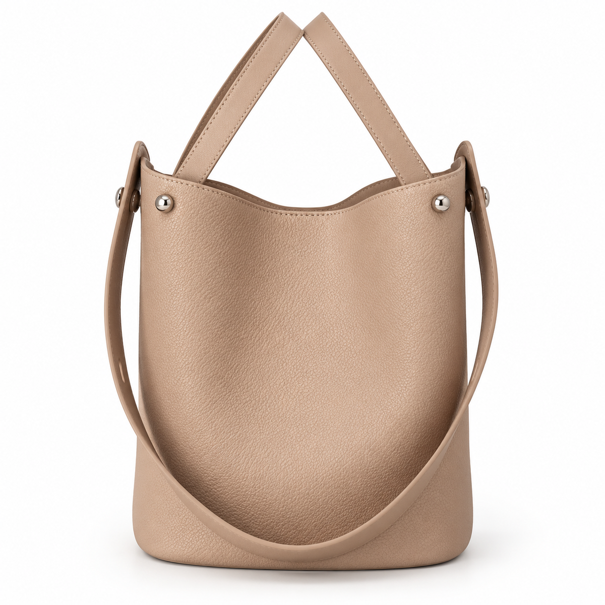 The Fontana Leather Bucket Bag