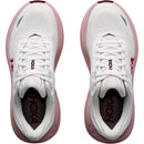 Hoka Bondi 9 Women's Athletic Shoes White/Pink Opal (Neutral Support)