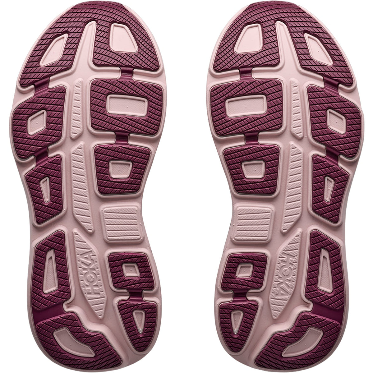 Hoka Bondi 9 Women's Athletic Shoes White/Pink Opal (Neutral Support)