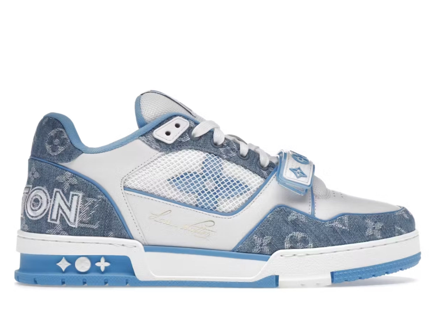Louis Vuitton Trainer Monogram Denim