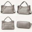 The Ortensia Leather Shoulder Bag