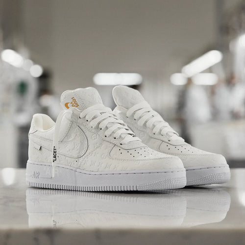 Louis Vuitton Nike Air Force 1 Low By Virgil Abloh White (Q 1:1)