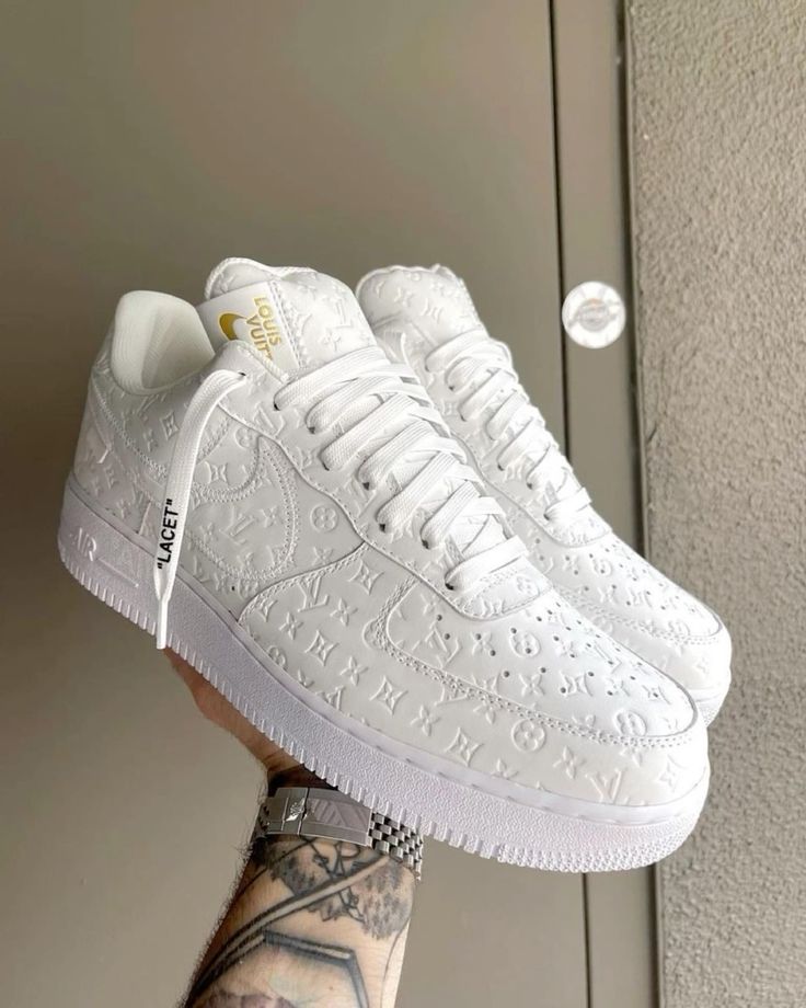 Louis Vuitton Nike Air Force 1 Low By Virgil Abloh White (Q 1:1)