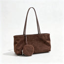 The Corallo Suede Tote