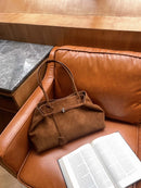 The Pianura Suede Tote