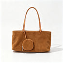 The Corallo Suede Tote