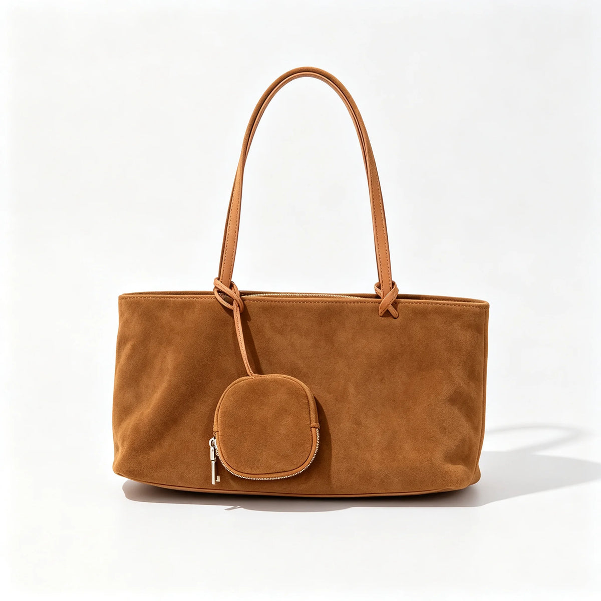 The Corallo Suede Tote