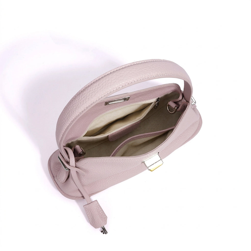 The Ventaglio Leather Top Handle