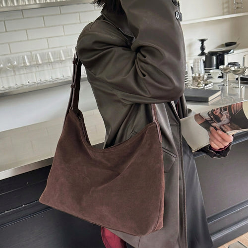The Autunno Suede Hobo
