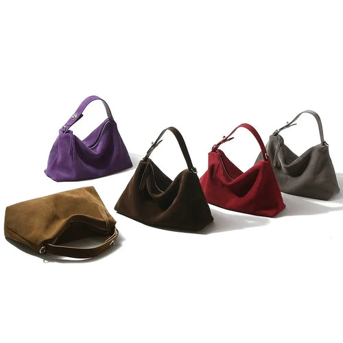 The Piuma Suede Hobo