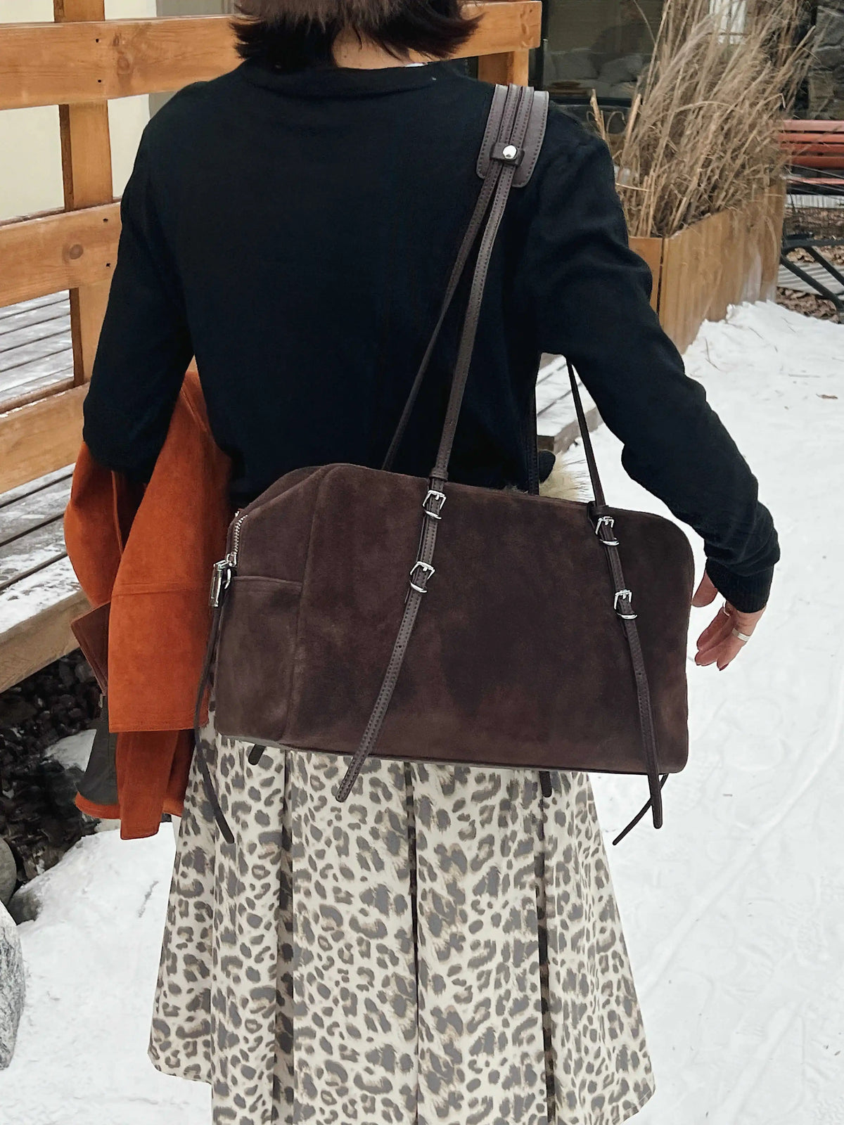 The Viale Oversized Shoulder Bag