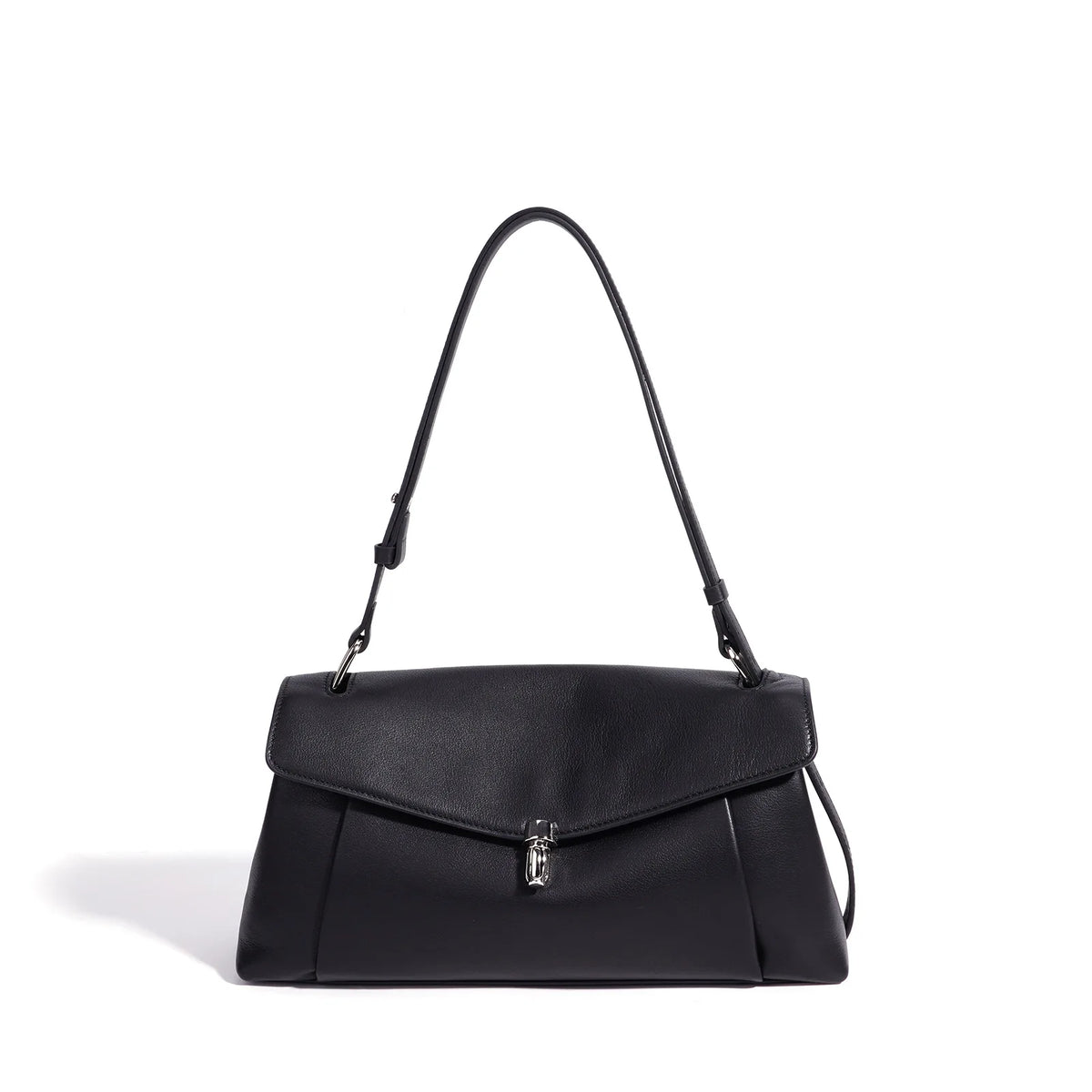 The Volta Leather Flap Bag