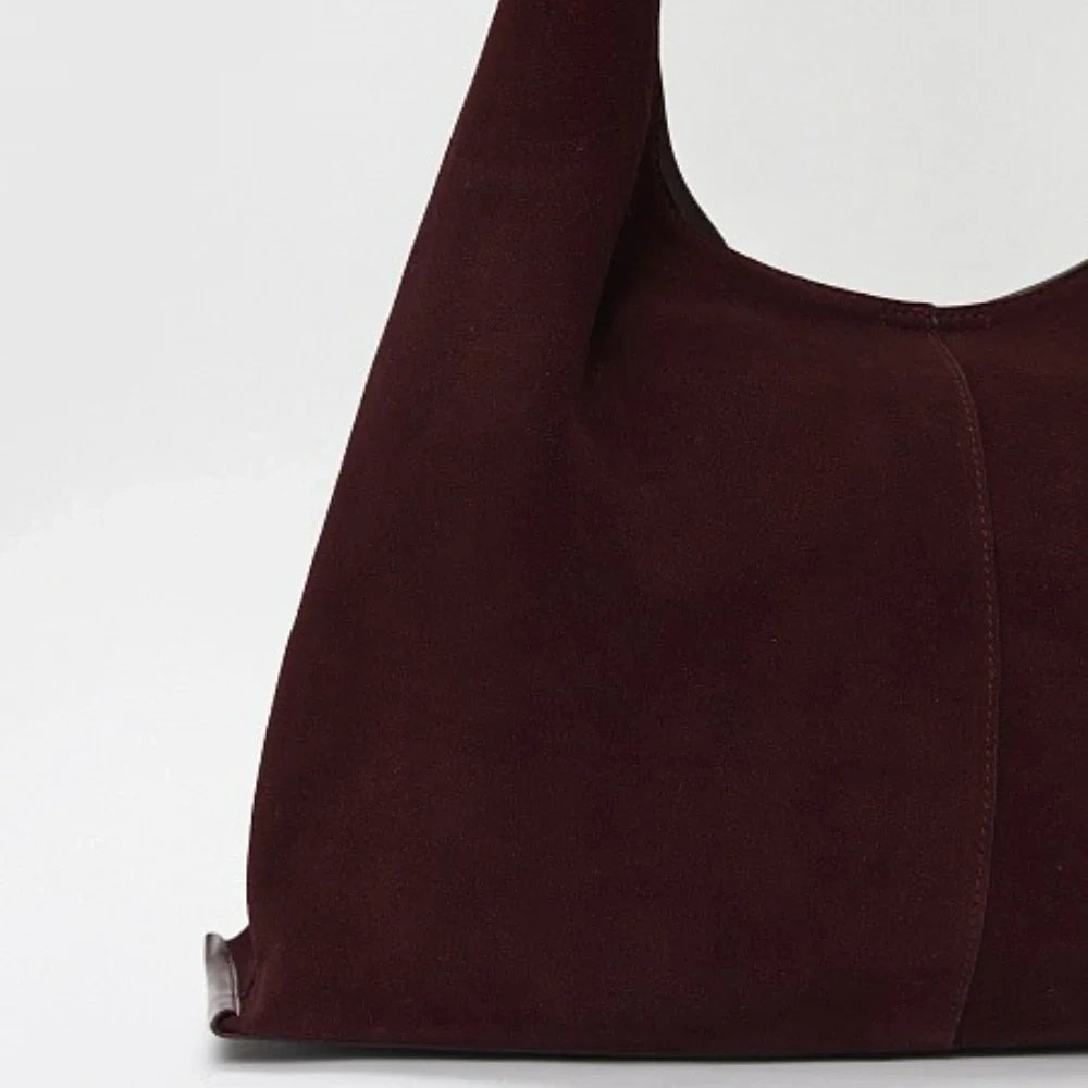 The Velluto Oversized Suede Hobo