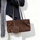 The Corallo Suede Tote