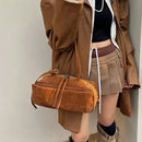 The Cipresso Suede Baguette