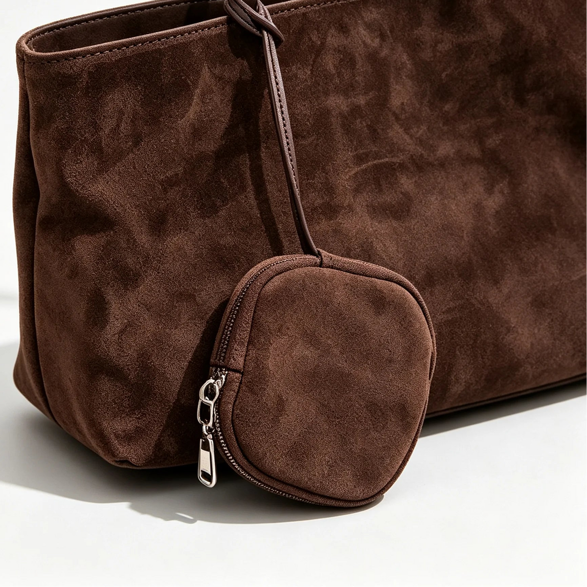 The Corallo Suede Tote