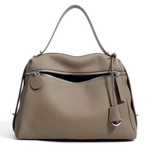 The Gabbiano Leather Shoulder Bag