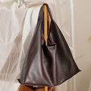 The Piramide Leather Tote