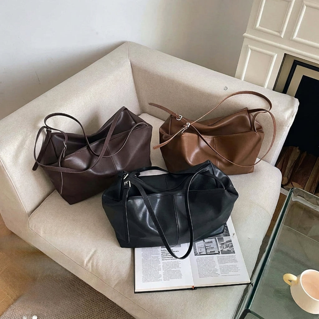 The Tufo Leather Bowling Bag