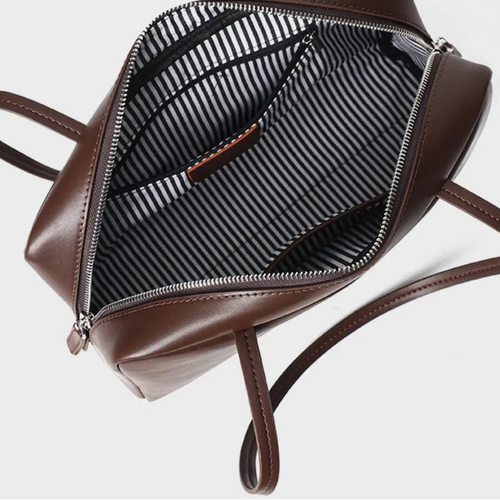 The Palma Leather Bowling Bag