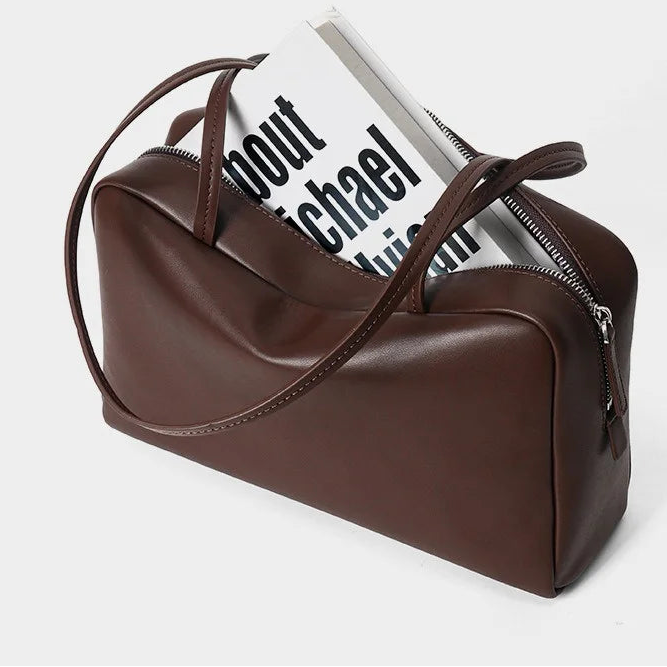 The Palma Leather Bowling Bag