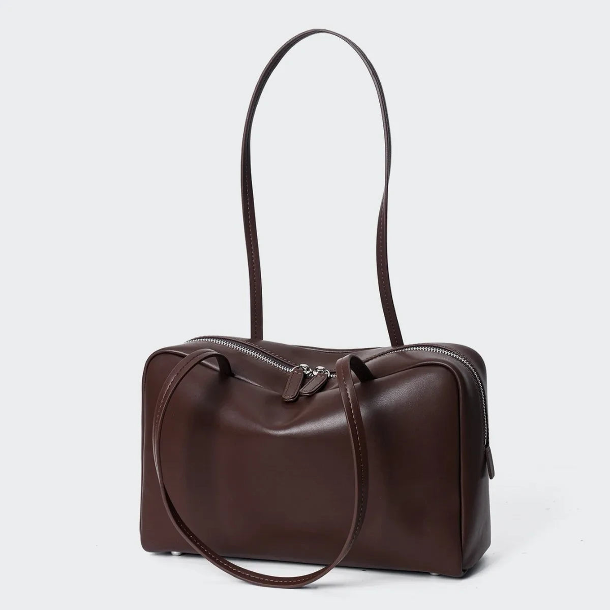 The Palma Leather Bowling Bag