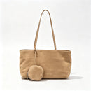 The Corallo Suede Tote