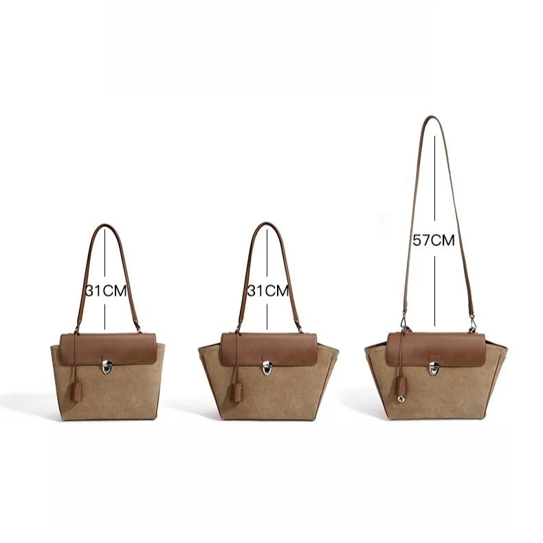 The Chiave Suede Tote