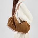 Suede Leather Shoulder Bag