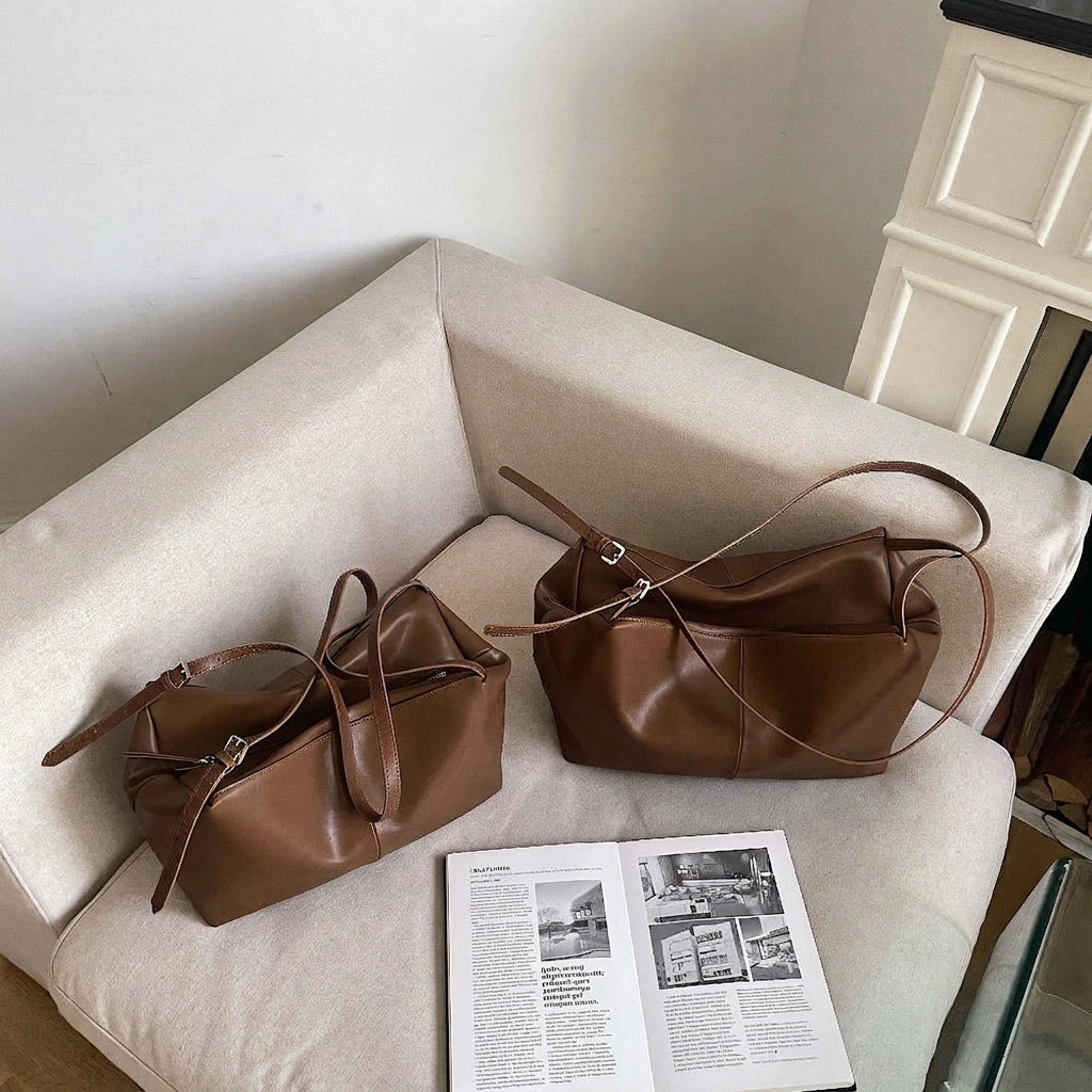 The Tufo Leather Bowling Bag