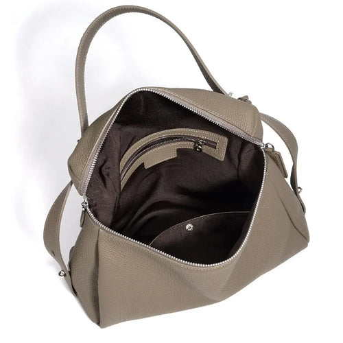 The Gabbiano Leather Shoulder Bag