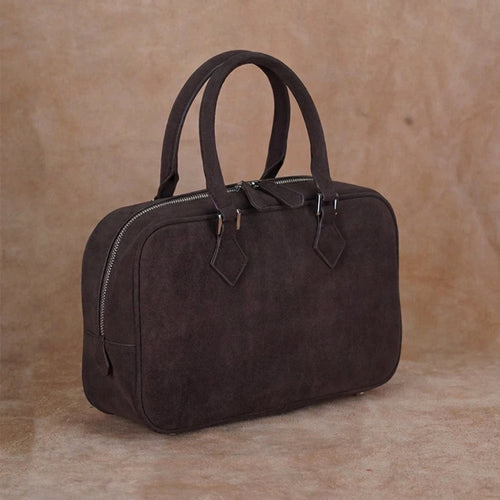 The Ottobre Suede Bowling Bag