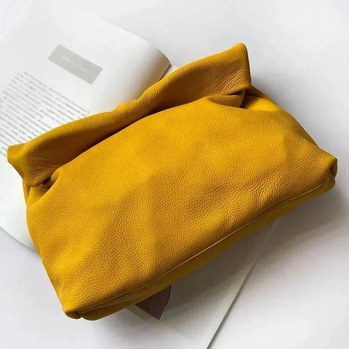 The Nuvola Leather Clutch