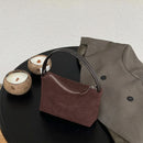 The Cannella Suede Top Handle