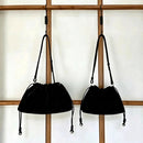The Sacchetto Suede Drawstring Bag
