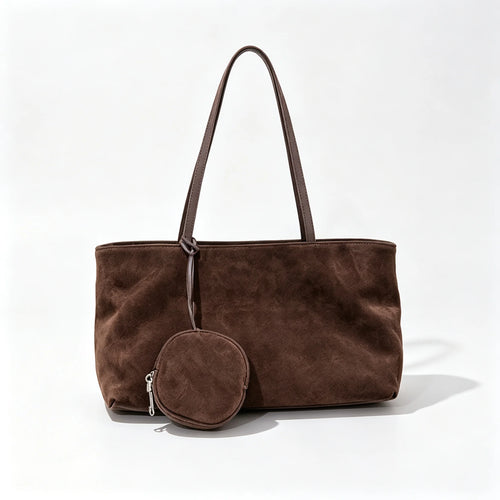The Corallo Suede Tote