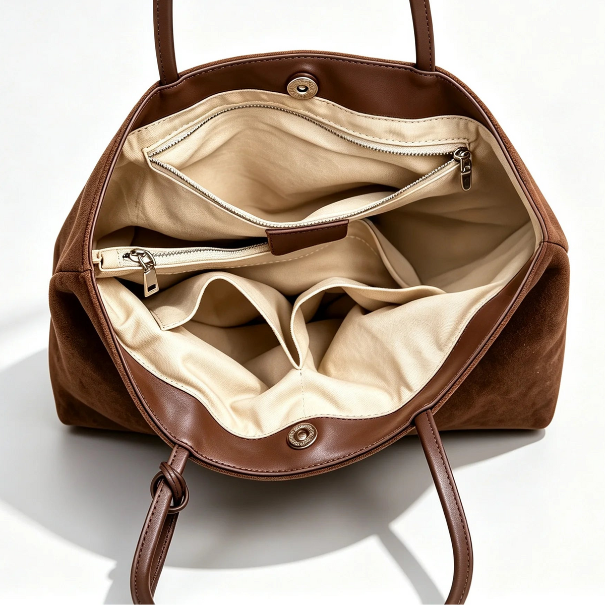 The Corallo Suede Tote