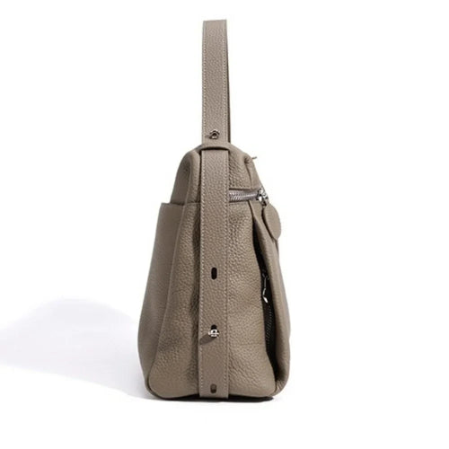 The Gabbiano Leather Shoulder Bag