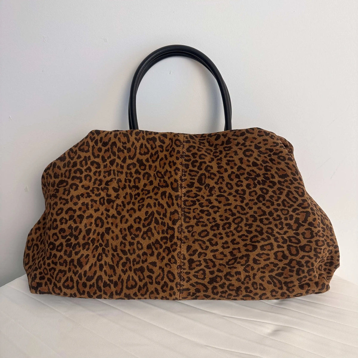The Cammeo Oversized Suede Bag