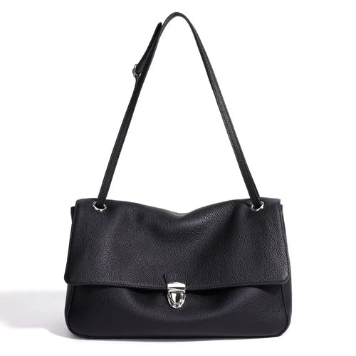 The Cartella Leather Flap Bag