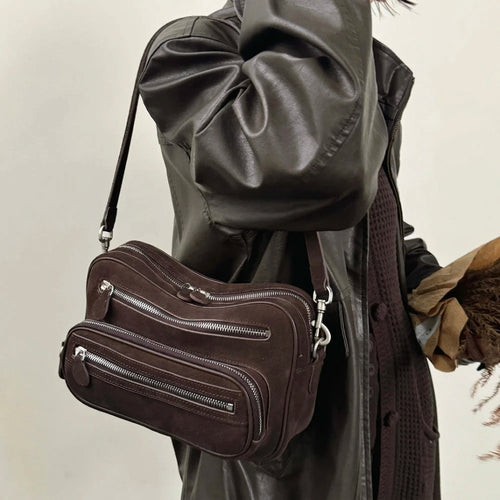 The Mosaico Suede Crossbody