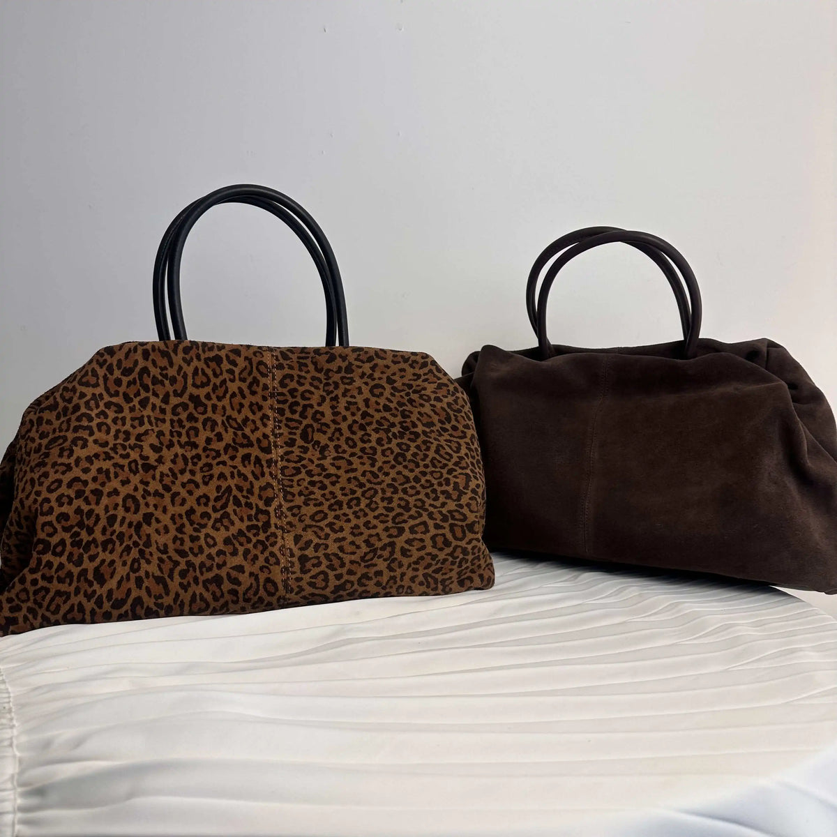 The Cammeo Oversized Suede Bag