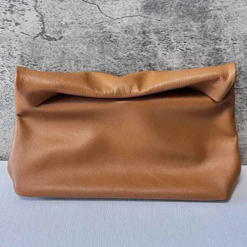 The Nuvola Leather Clutch