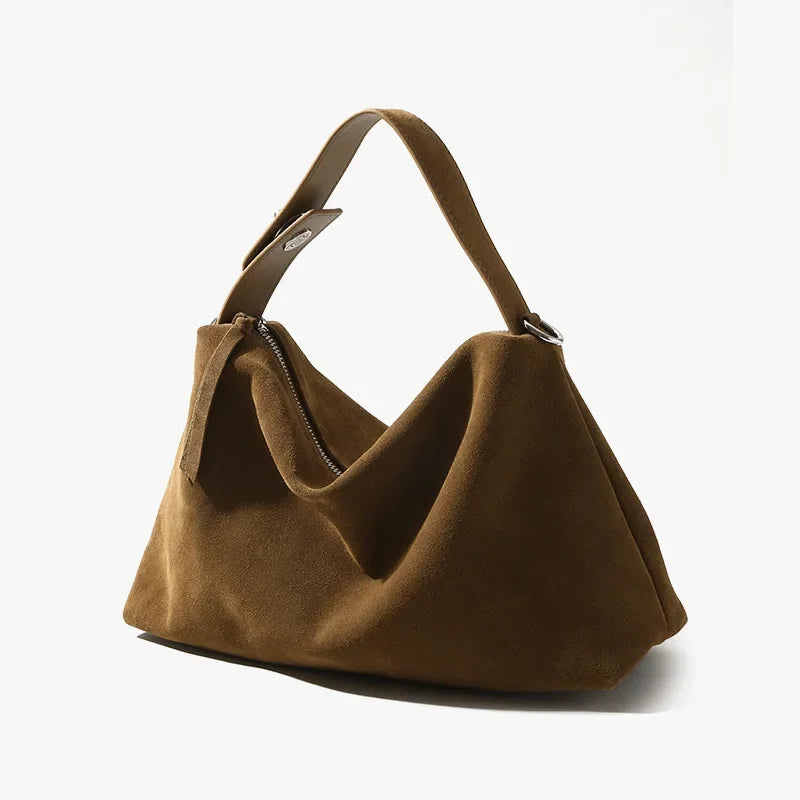 The Piuma Suede Hobo